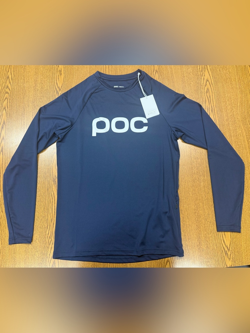 POC Men's LS Navy Reform Enduro Jersey Performance Tee S (NWT)